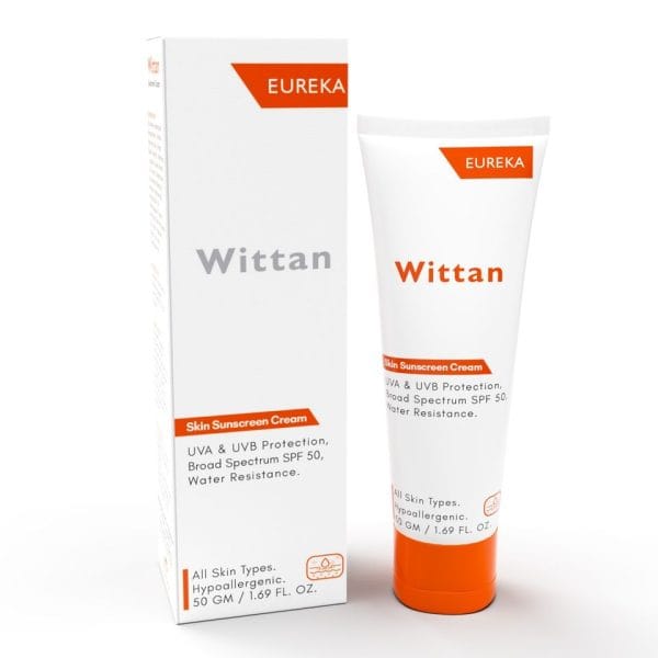 Wittan sunscreen cream -  كريم وقاية ضد أشعة الشمس